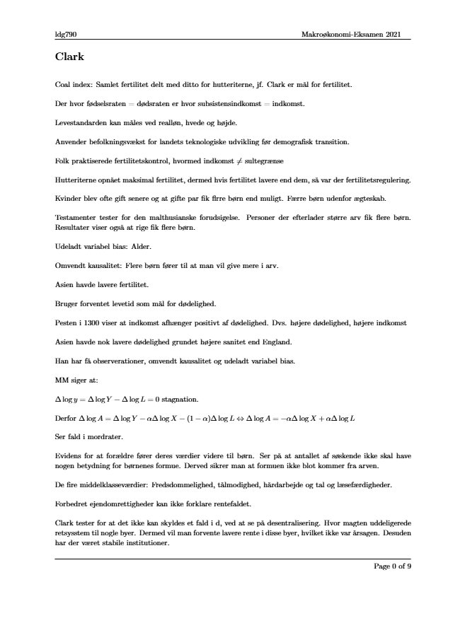 Økonomisk Historie - preview