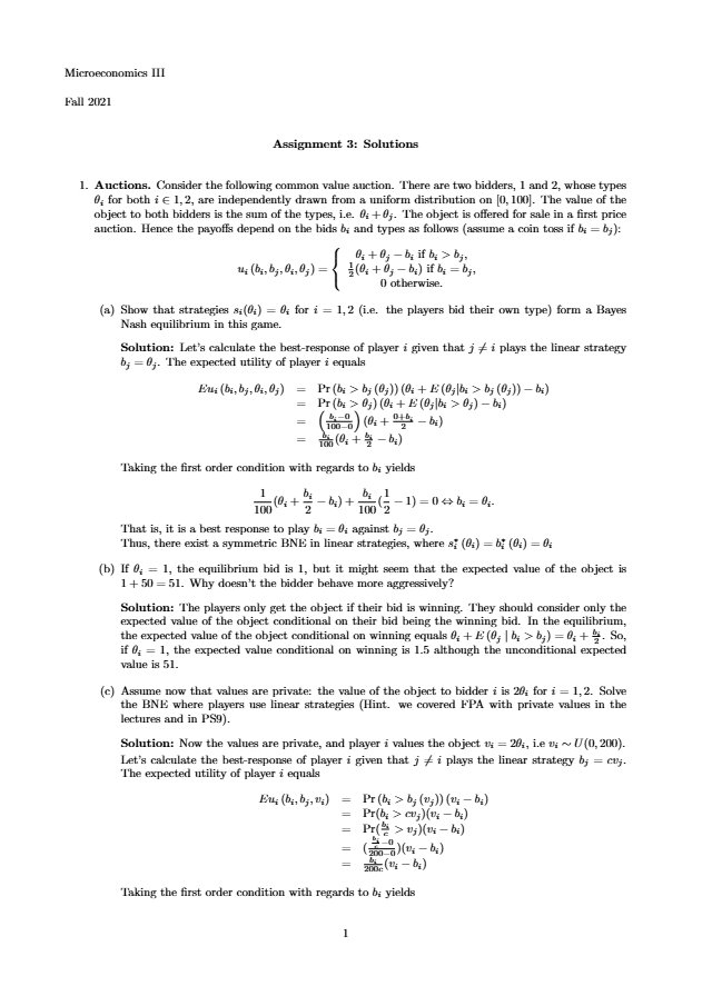 Mikroøkonomi 3 - preview