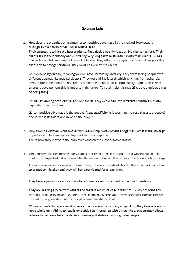 Preview of Day 10-Goldman